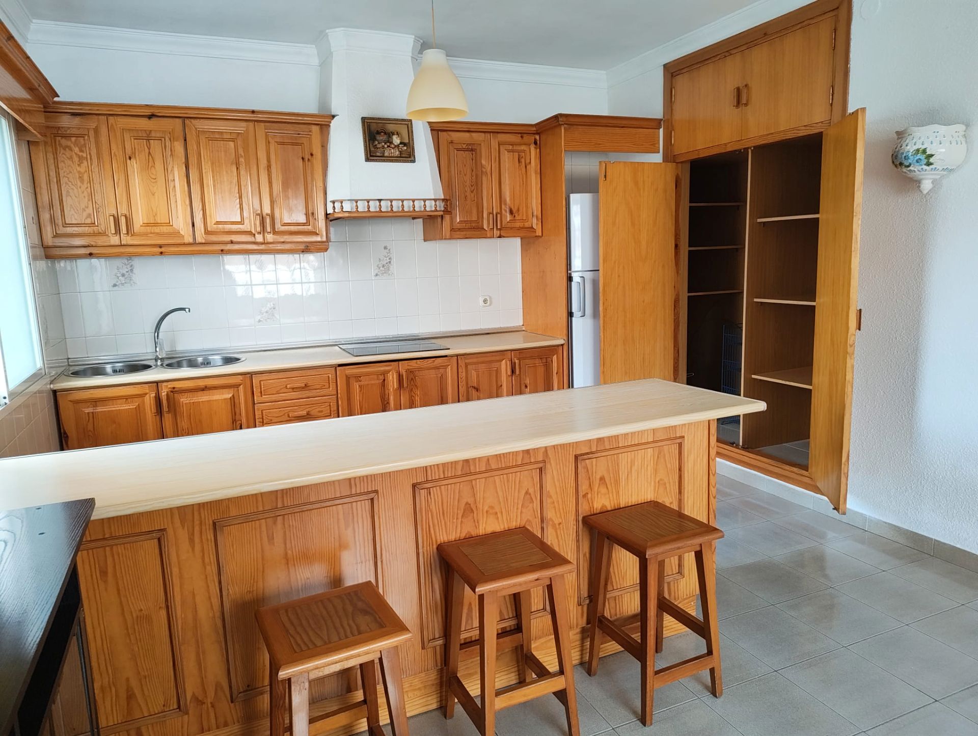 Kitchen of Flat to rent in Málaga Capital  with Air Conditioner, Heating and Washing machine