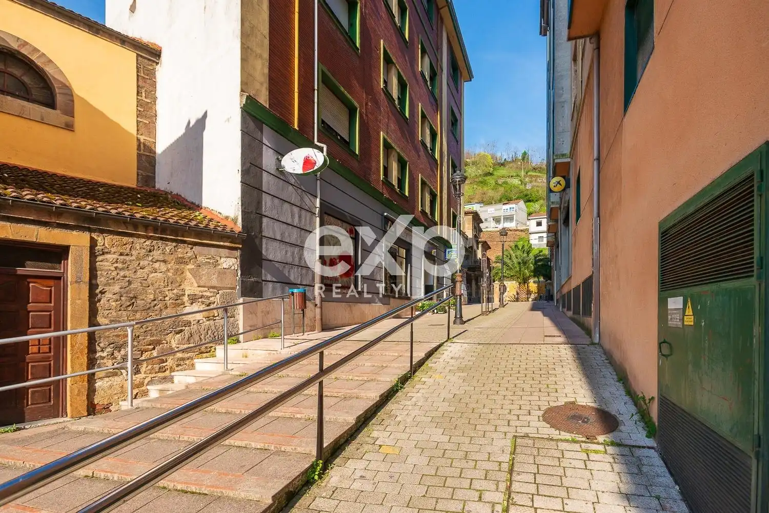 Exterior view of Flat for sale in Aller  with Heating, Terrace and Storage room