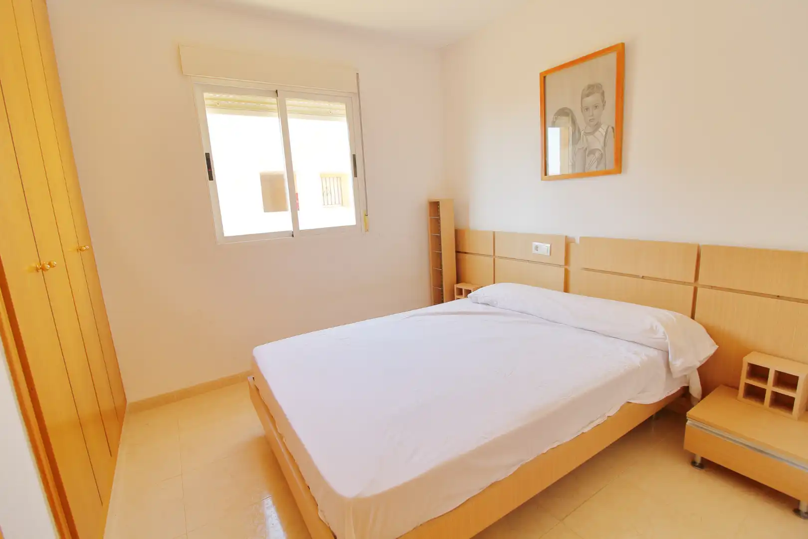 Dormitori de Apartament en venda en Oropesa del Mar / Orpesa amb Terrassa, Piscina i Moblat