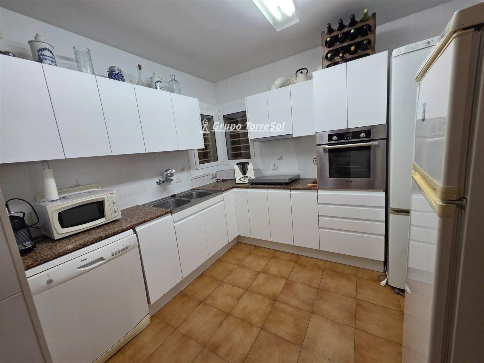 Kitchen of Single-family semi-detached for sale in Torredembarra  with Air Conditioner, Heating and Terrace