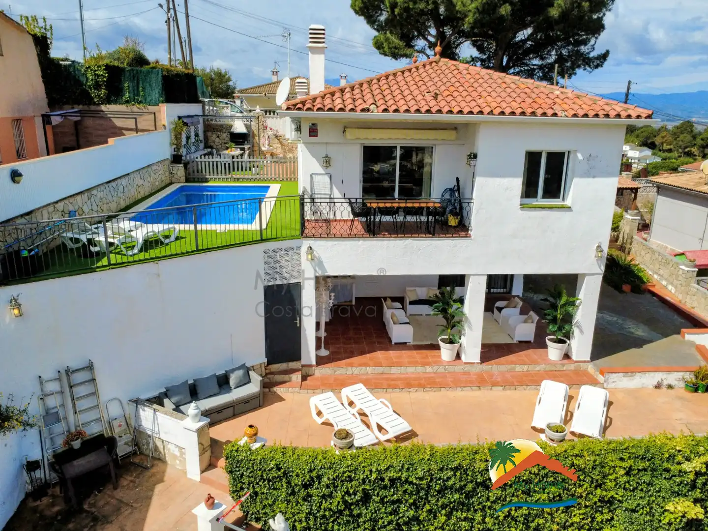 Casa amb piscina en venda a Aiguaviva Parc, imagen 22