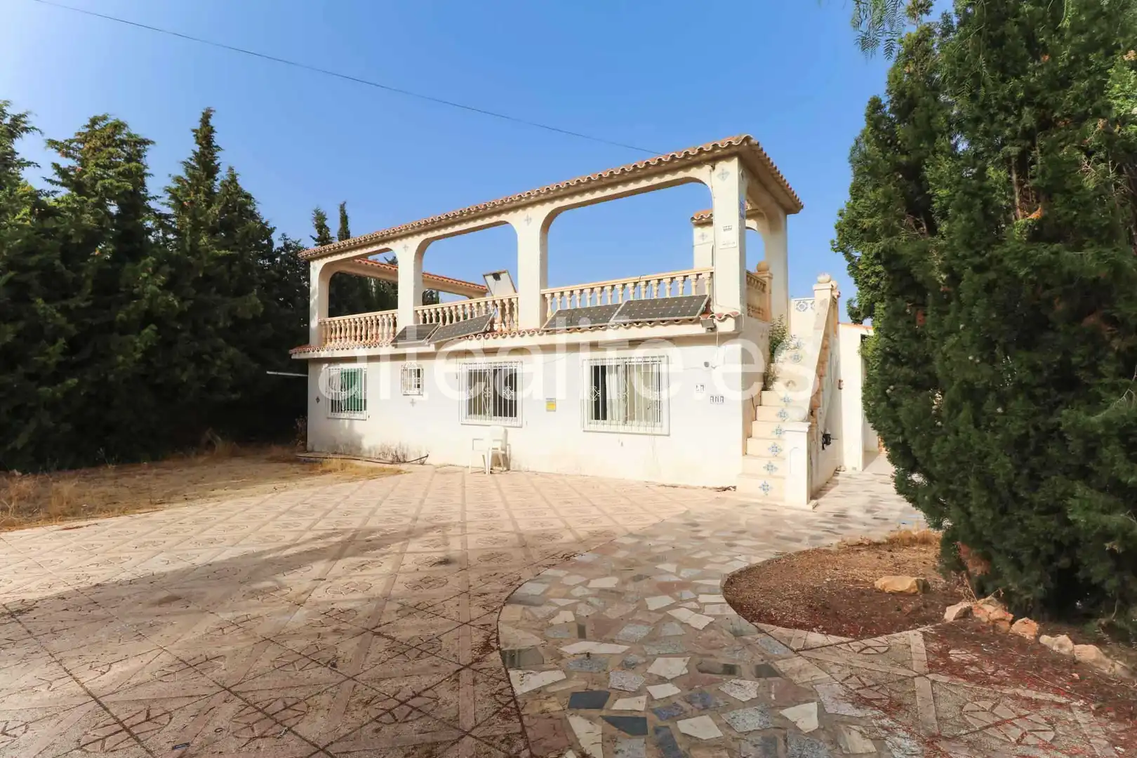 Vista exterior de Casa o chalet en venta en La Nucia con Aire acondicionado, Jardín privado y Terraza