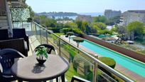 Terrace of Flat for sale in Castell-Platja d'Aro  with Air Conditioner, Furnished and Community pool