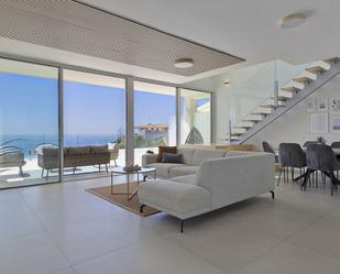 Living room of Attic for sale in Benalmádena  with Air Conditioner, Terrace and Swimming Pool