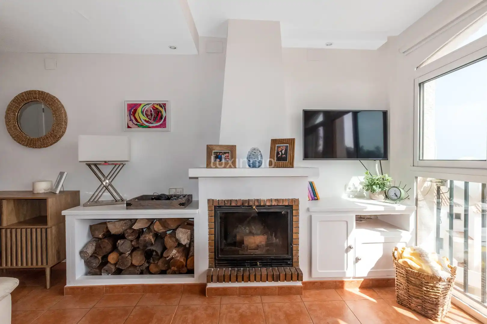 Sala de estar de Ático en venta en Altea con Aire acondicionado, Terraza y Balcón