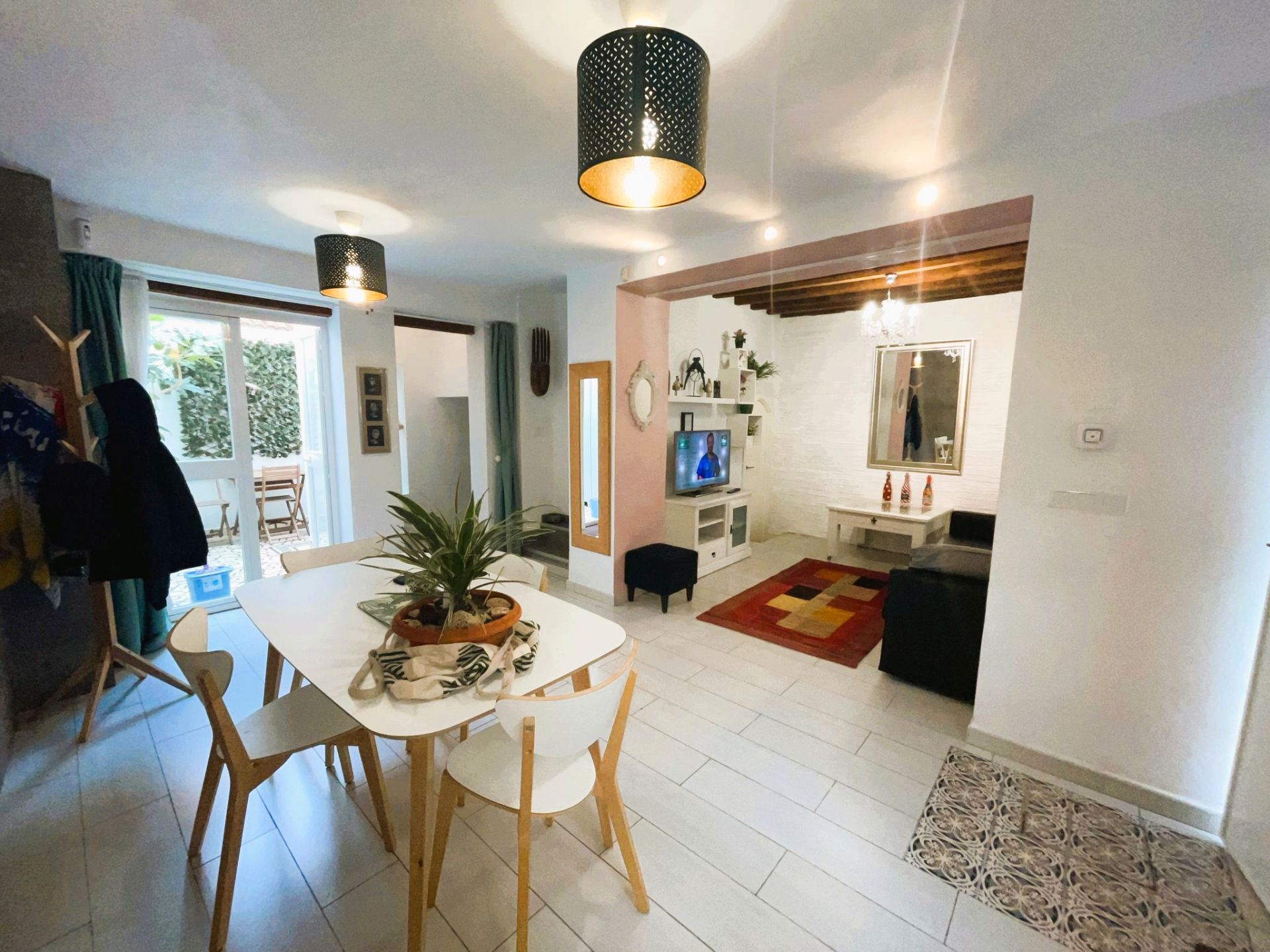Sala d'estar de Casa o xalet en venda en Málaga Capital amb Aire condicionat, Calefacció i Parquet