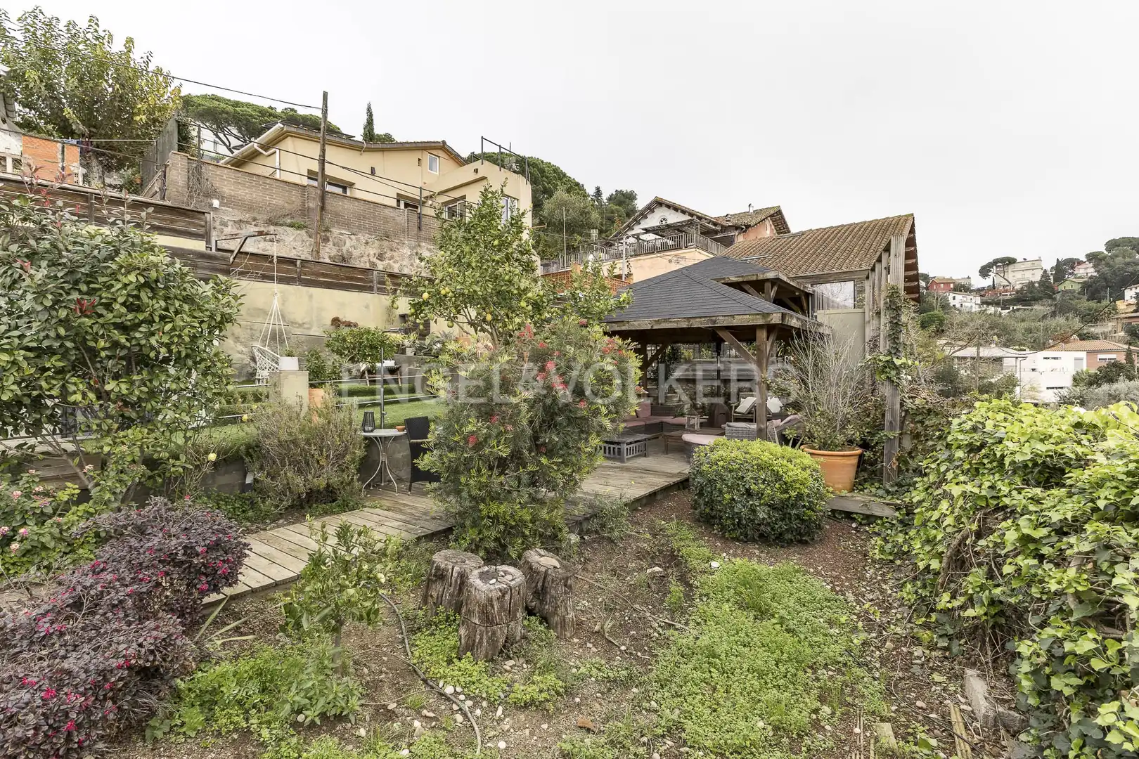 Terraza de Casa o chalet en venta en Barcelona con Aire acondicionado, Calefacción y Jardín privado