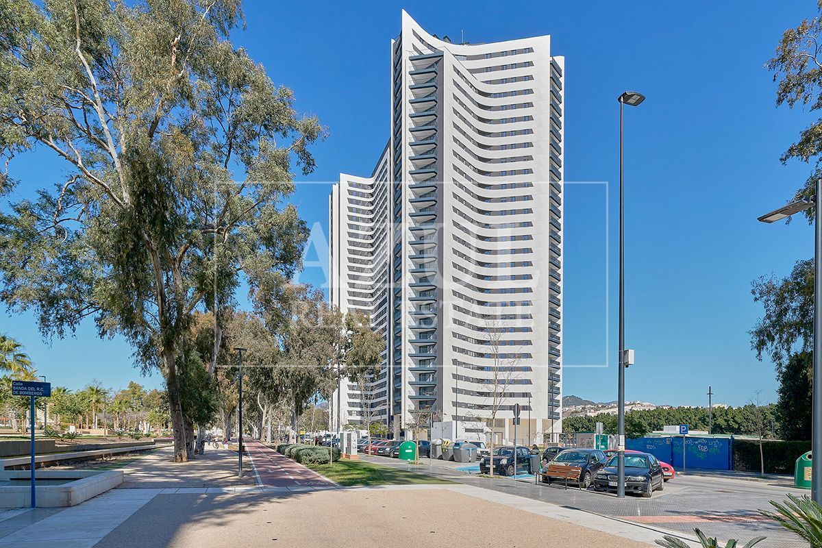 Exterior view of Apartment to rent in Málaga Capital  with Air Conditioner, Heating and Storage room
