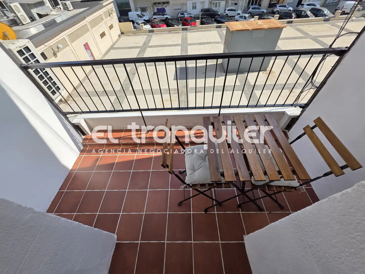 Terrasse von Wohnung zur Miete in Madrid mit Klimaanlage, Terrasse und Möbliert