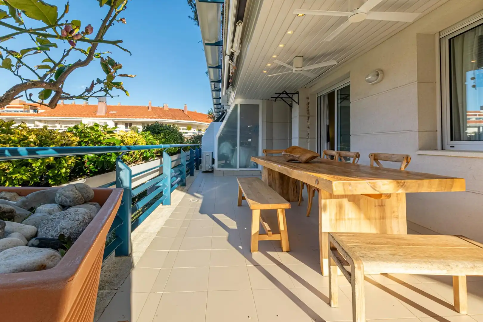 Terrassa de Pis en venda en Sitges amb Aire condicionat, Calefacció i Jardí privat