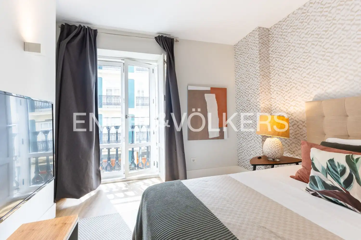Habitación de Piso de alquiler en Valencia con Aire acondicionado, Calefacción y Jardín privado