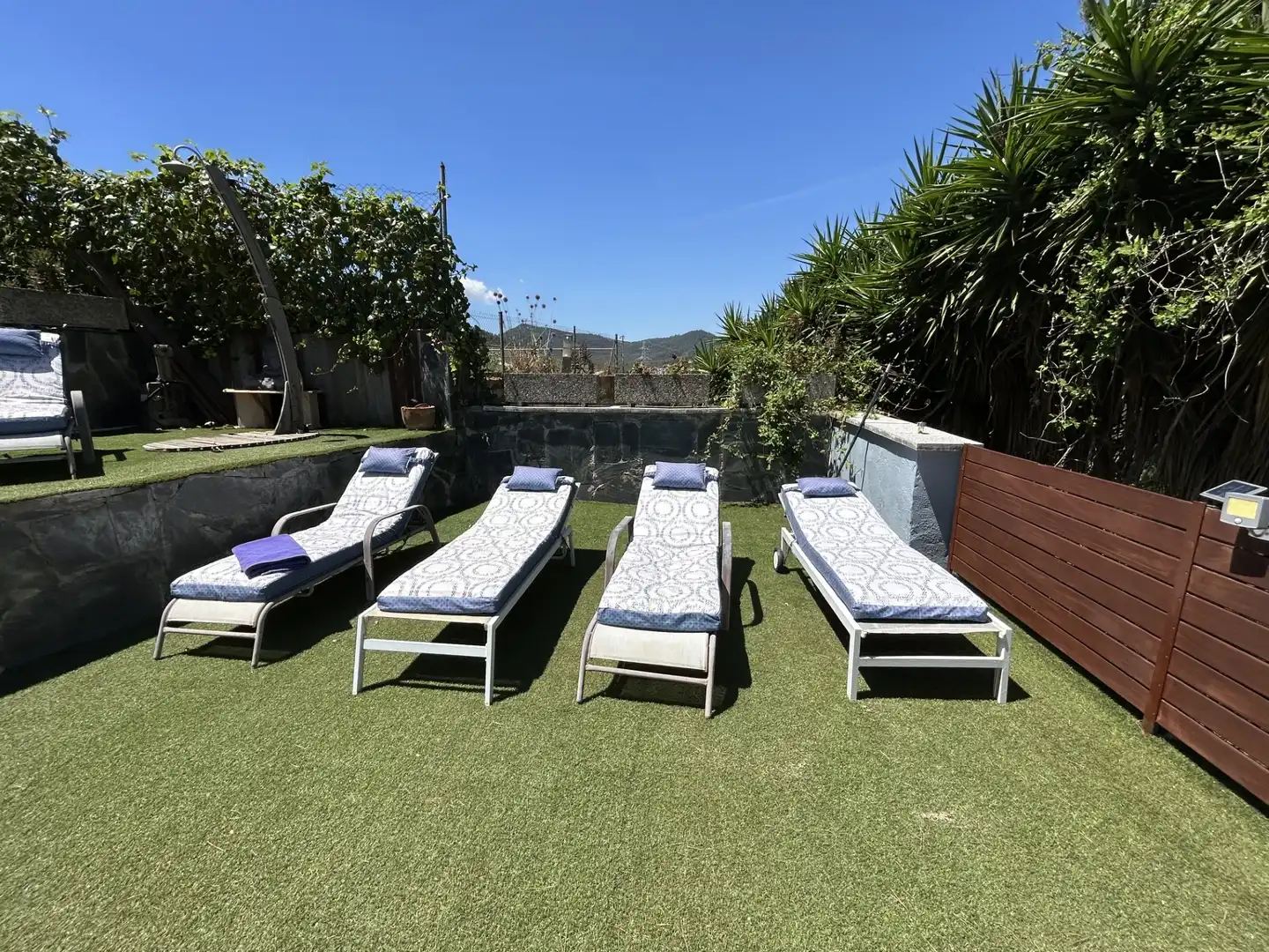 Terrasse von Haus oder Chalet zum Verkauf in Cervelló mit Klimaanlage, Privatgarten und Schwimmbad
