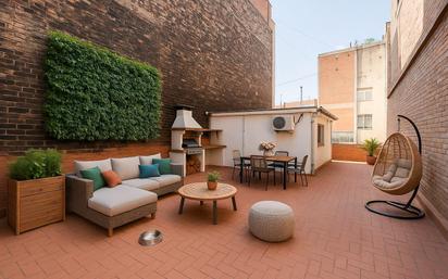 Terrassa de Casa o xalet en venda en Sant Boi de Llobregat amb Aire condicionat, Jardí privat i Terrassa