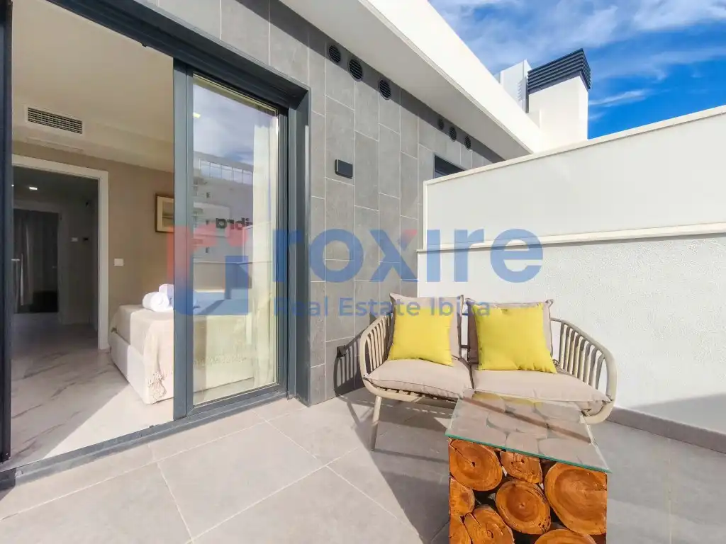 Terrassa de Dúplex de lloguer en Eivissa amb Aire condicionat, Calefacció i Terrassa