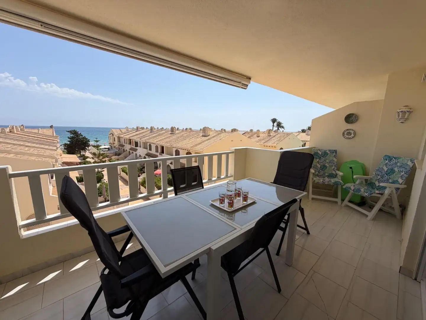 Terraza de Piso de alquiler en La Manga del Mar Menor