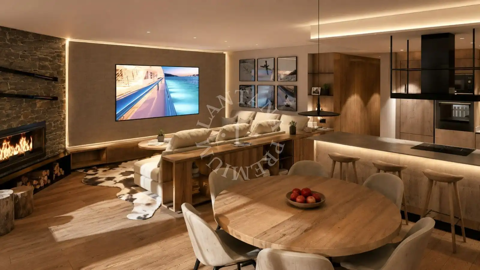 Living room of Flat for sale in Naut Aran  with Air Conditioner, Heating and Terrace