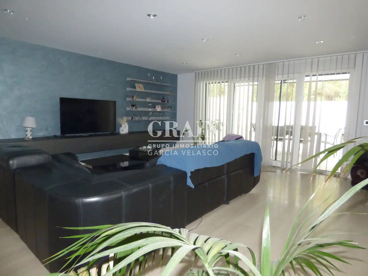 Living room of Houses for sale in Albacete  with Heating, Terrace and Storage room
