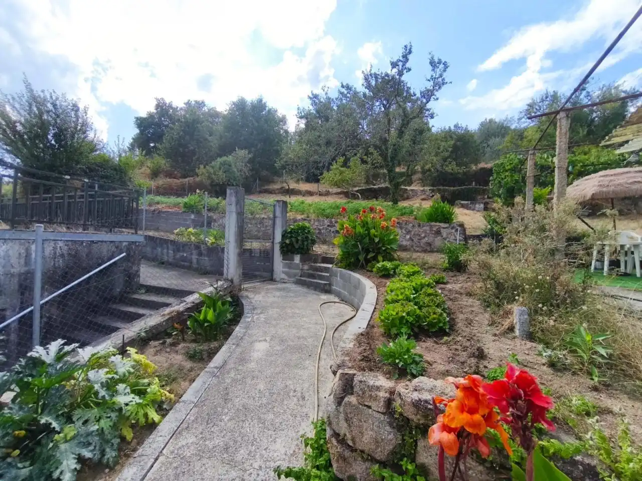 Jardí de Finca rústica en venda en Barbadás amb Calefacció, Jardí privat i Moblat