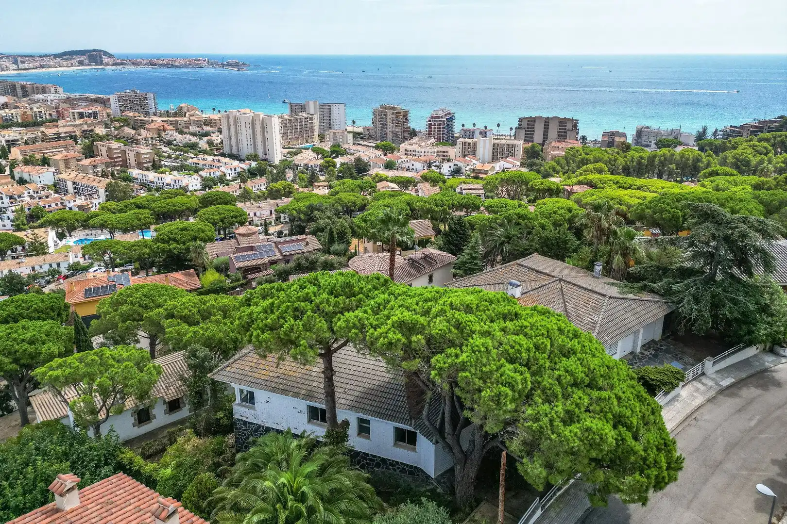 Vista exterior de Casa o chalet en venta en Calonge i Sant Antoni con Calefacción, Jardín privado y Terraza