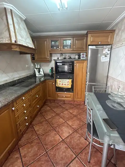 Küche von Wohnung zum Verkauf in Corbera mit Abstellraum, Möbliert und Waschmaschine