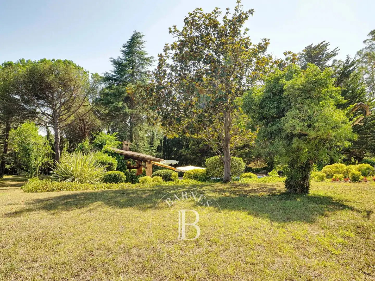 Jardí de Finca rústica en venda en Caldes de Malavella amb Calefacció, Piscina i Internet