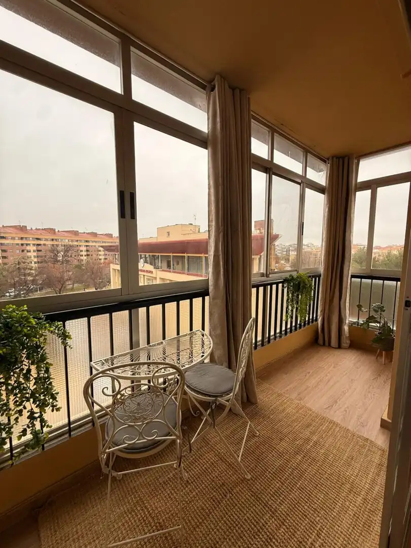 Terrasse von Wohnung zur Miete in Albacete mit Klimaanlage, Heizung und Parkett