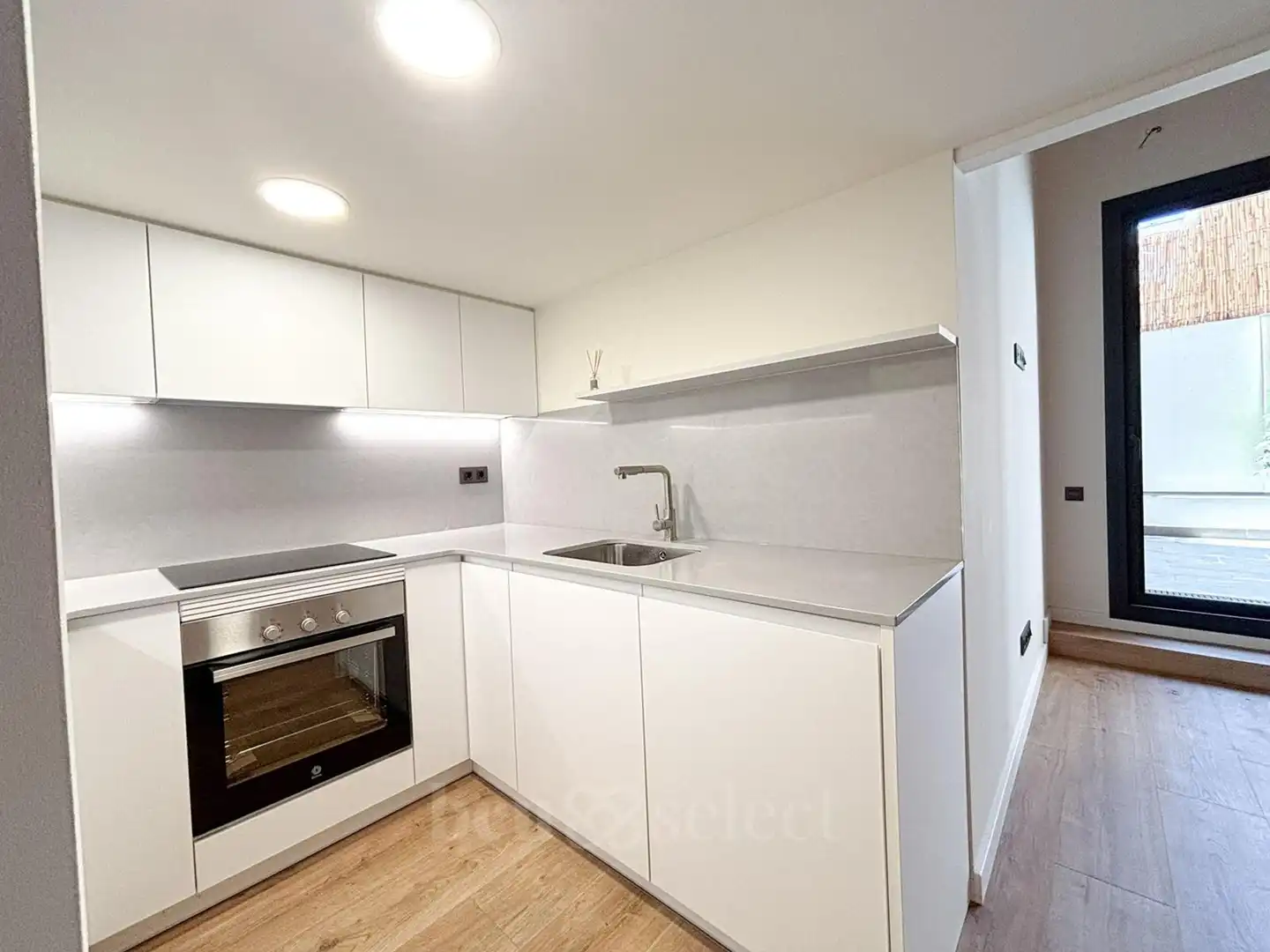Kitchen of Duplexes for sale in Barcelona  with Air Conditioner, Heating and Private garden