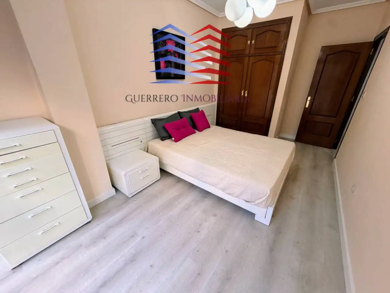Bedroom of Flat for rent in Ourense Capital   with Heating, Terrace and Furnished