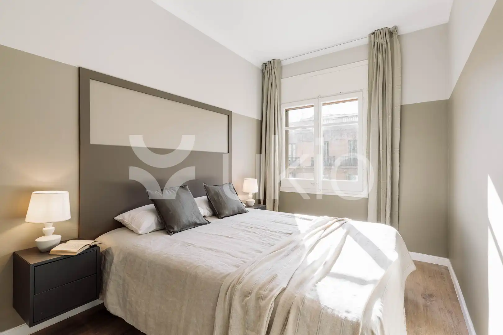Bedroom of Apartments for rent in Barcelona  with Air Conditioner, Heating and Furnished