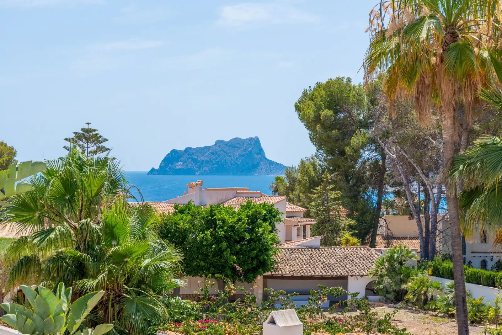 Vista exterior de Casa o chalet en venta en Moraira con Aire acondicionado, Calefacción y Terraza