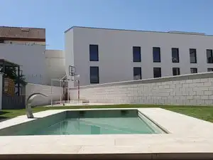 Swimming pool of Detached homes for sale in Villanueva de la Cañada  with Air Conditioner, Heating and Private garden