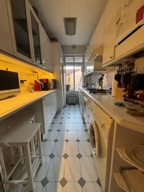 Küche von Wohnung zum Verkauf in Madrid mit Klimaanlage, Heizung und Balkon
