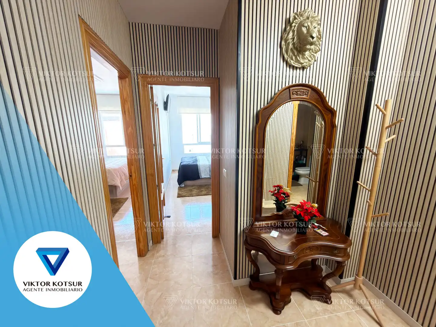 Schlafzimmer von Wohnung zum Verkauf in Roquetas de Mar mit Klimaanlage, Terrasse und Möbliert