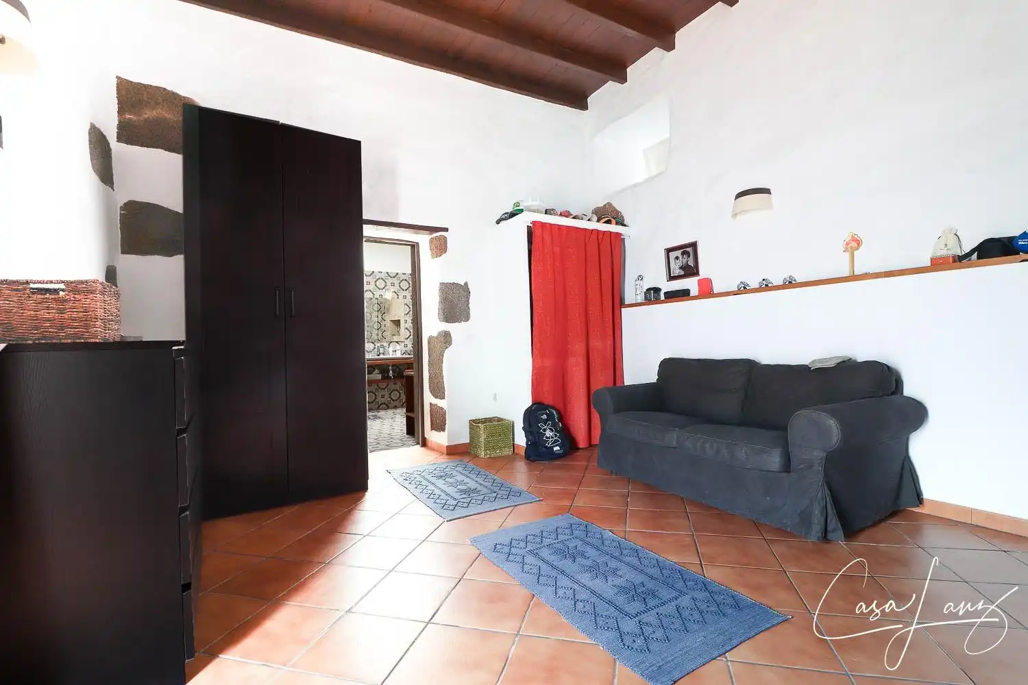 Sala de estar de Casa o chalet en venta en San Bartolomé con Jardín privado, Terraza y Trastero