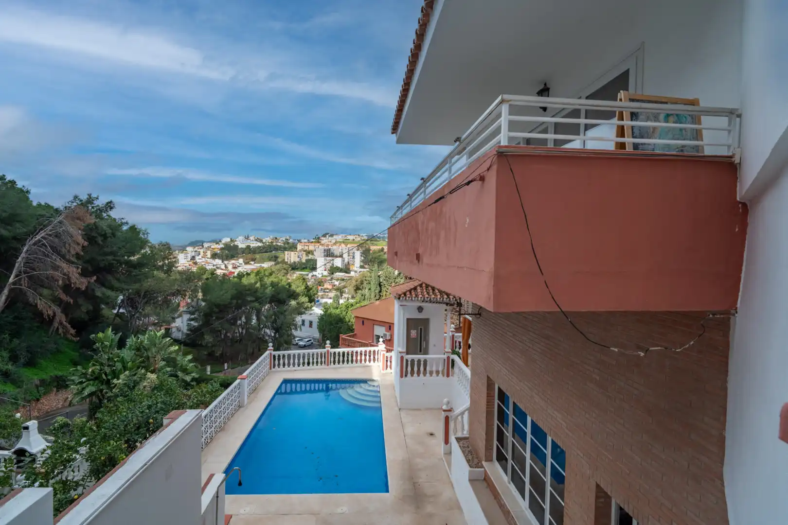 Swimming pool of Houses for sale in Málaga  with Air Conditioner, Heating and Private garden
