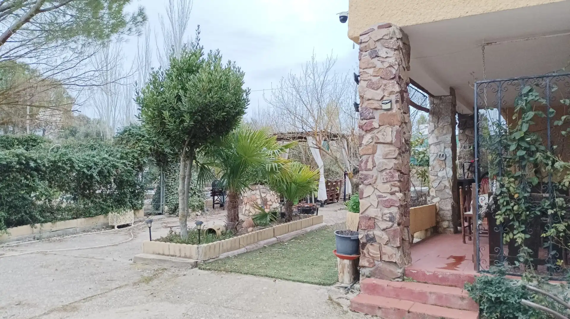 Jardín de Finca rústica en venta en Almoguera con Jardín privado y Piscina