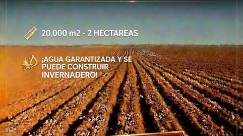 VENTA DE BALDIO  DE 20000M .EN BERJA CON AGUA .