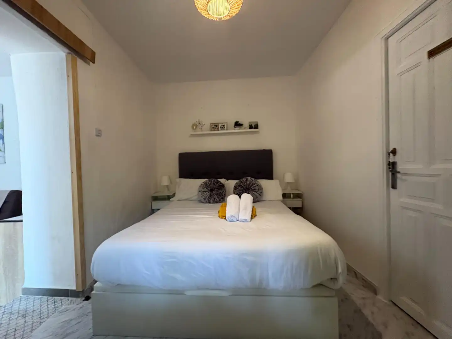 Dormitori de Casa adosada en venda en Ardales amb Jardí privat, Terrassa i Moblat
