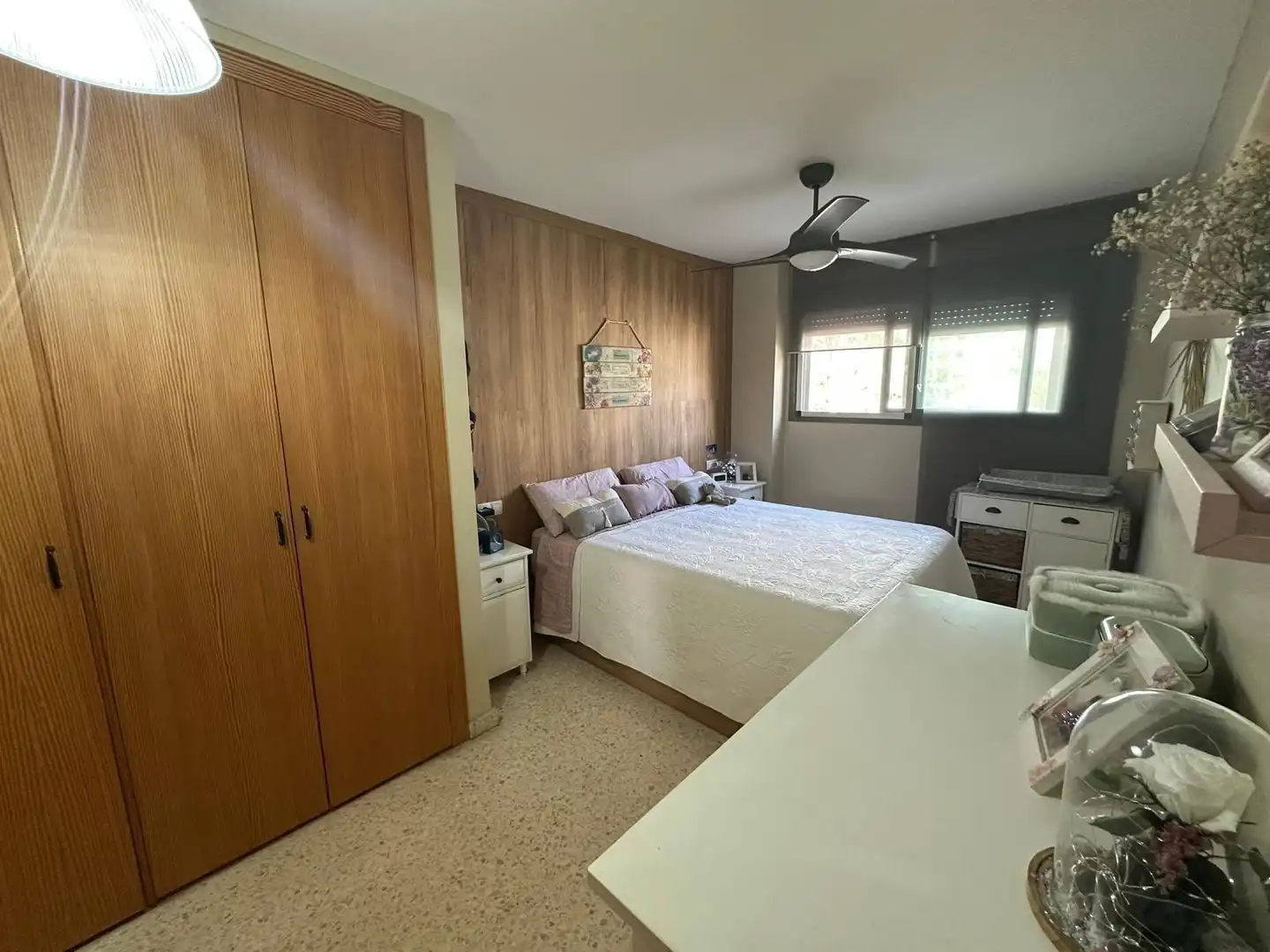 Bedroom of Flat for sale in Jerez de la Frontera  with Air Conditioner, Private garden and Parquet flooring