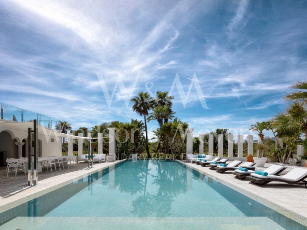 Piscina de Casa o xalet en venda en Sant Josep de sa Talaia amb Jardí privat, Terrassa i Piscina