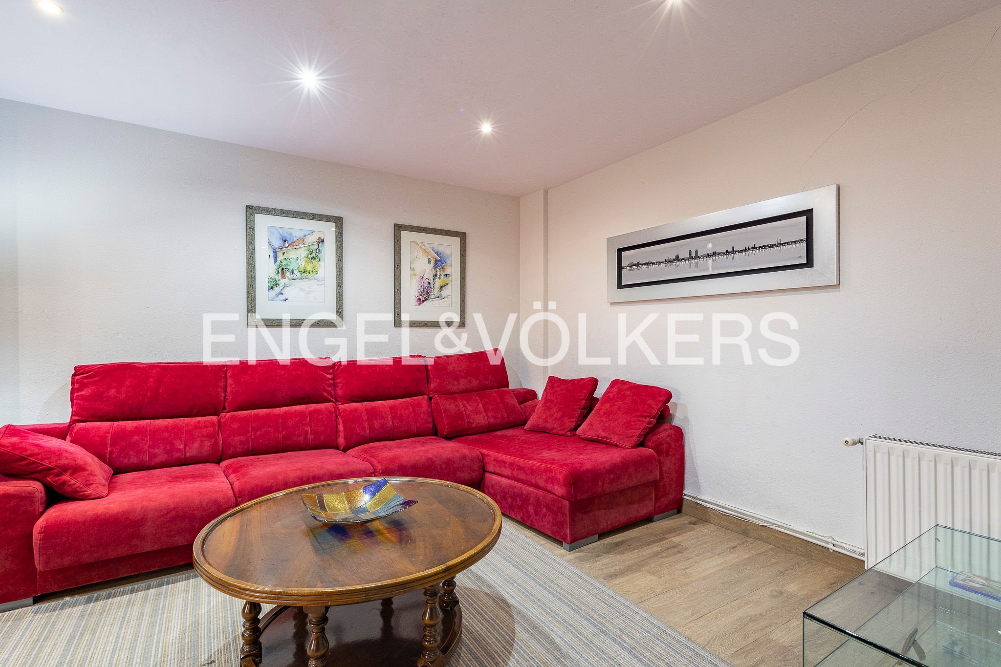 Living room of House or chalet for sale in Sant Boi de Llobregat  with Air Conditioner, Heating and Storage room