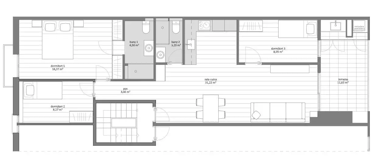 Apartments for sale in Barcelona  with Air Conditioner, Heating and Parquet flooring