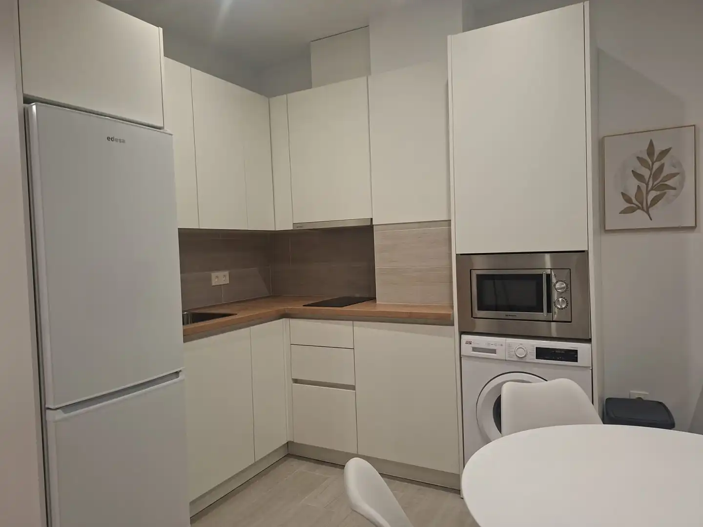 Kitchen of Flat for rent in Granada  with Air Conditioner, Heating and Furnished