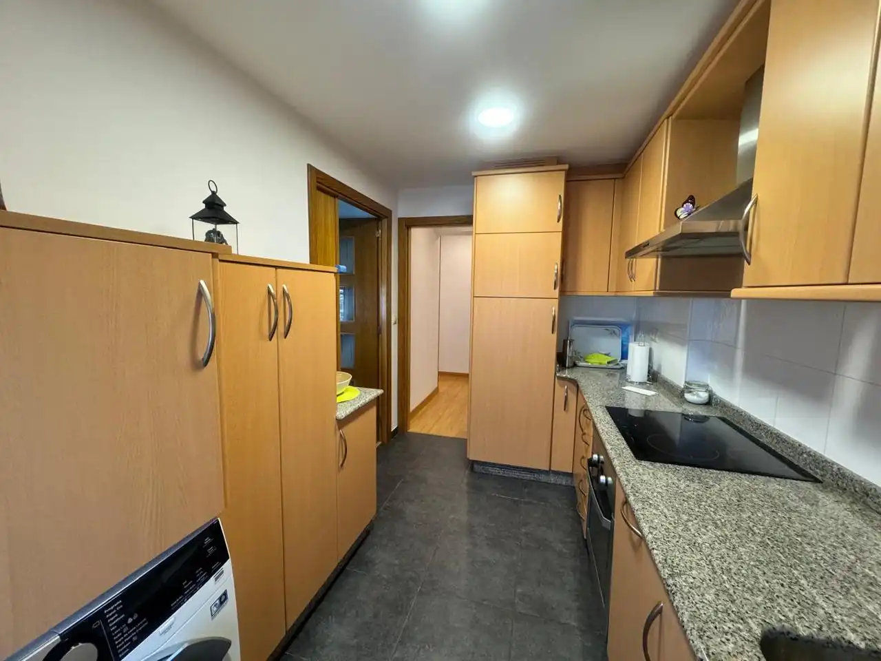 Kitchen of Flat for rent in A Coruña Capital   with Heating and Furnished