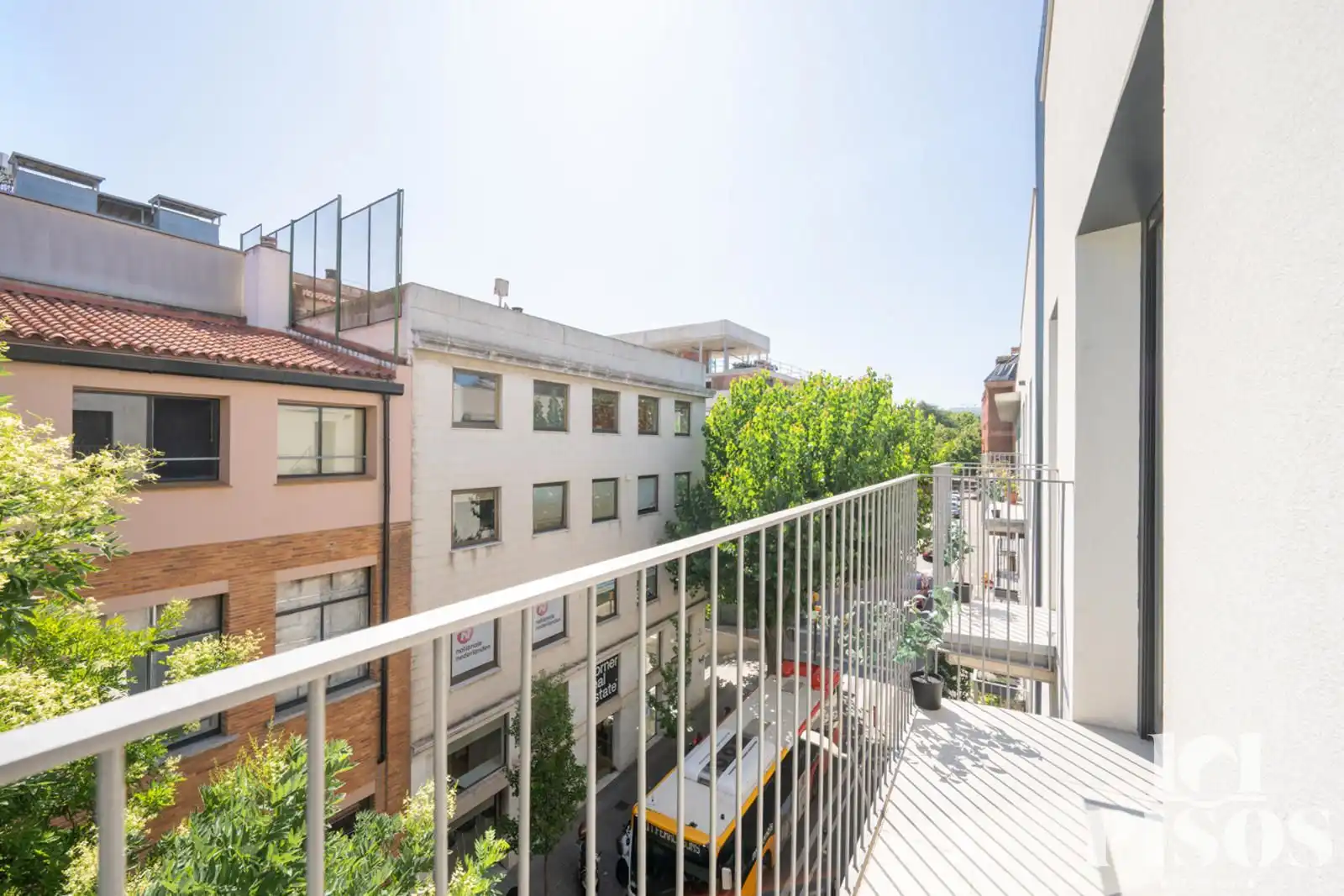 Exterior view of Attic for sale in Sant Cugat del Vallès  with Air Conditioner, Heating and Parquet flooring