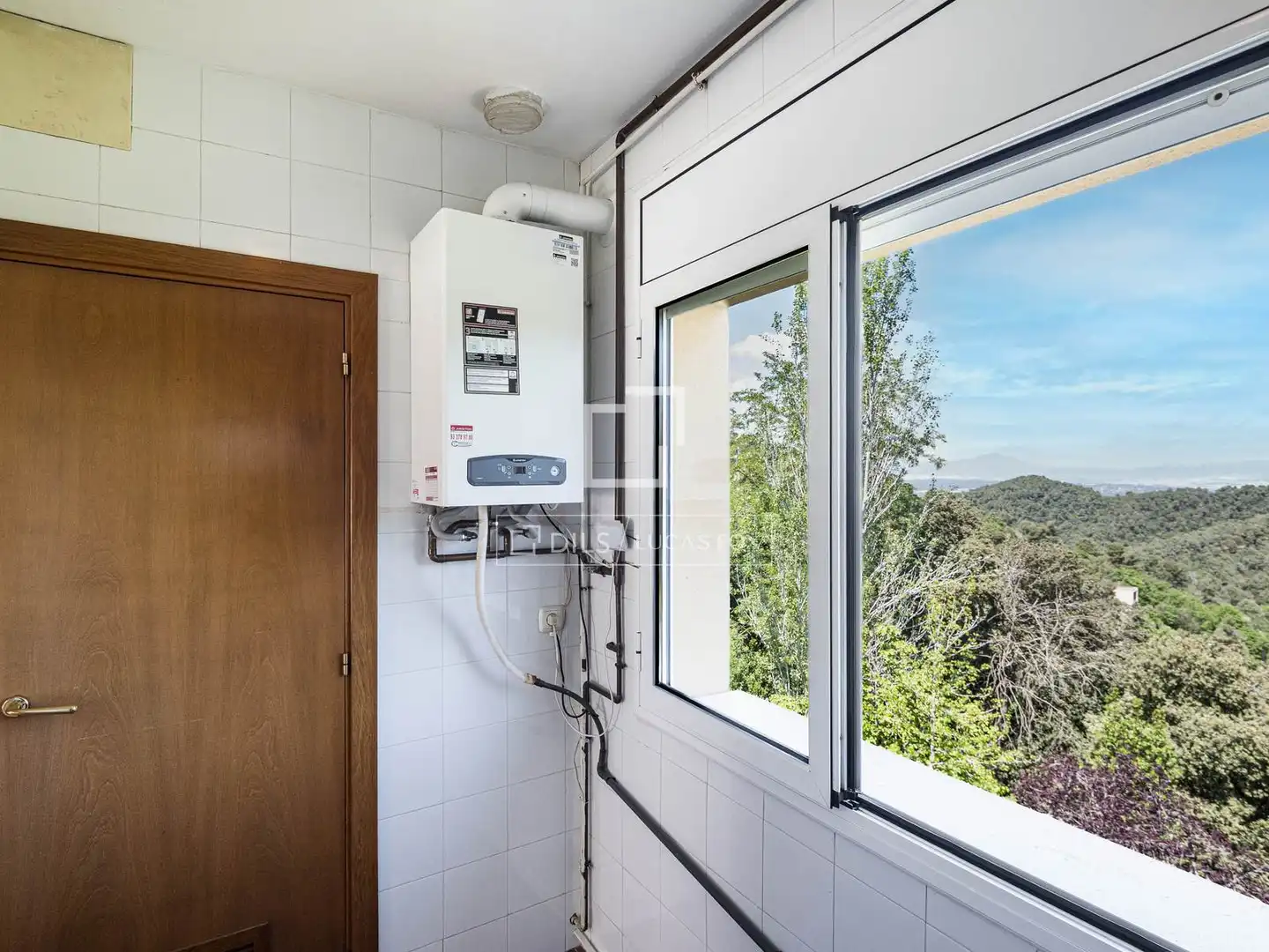 Balcony of Houses for sale in Sant Cugat del Vallès  with Air Conditioner, Heating and Terrace