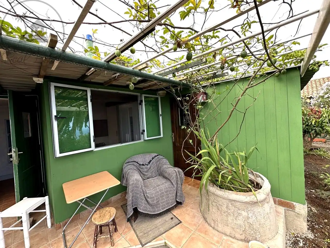 Terrasse von Country house zur Miete in El Genovés mit Privatgarten, Terrasse und Möbliert
