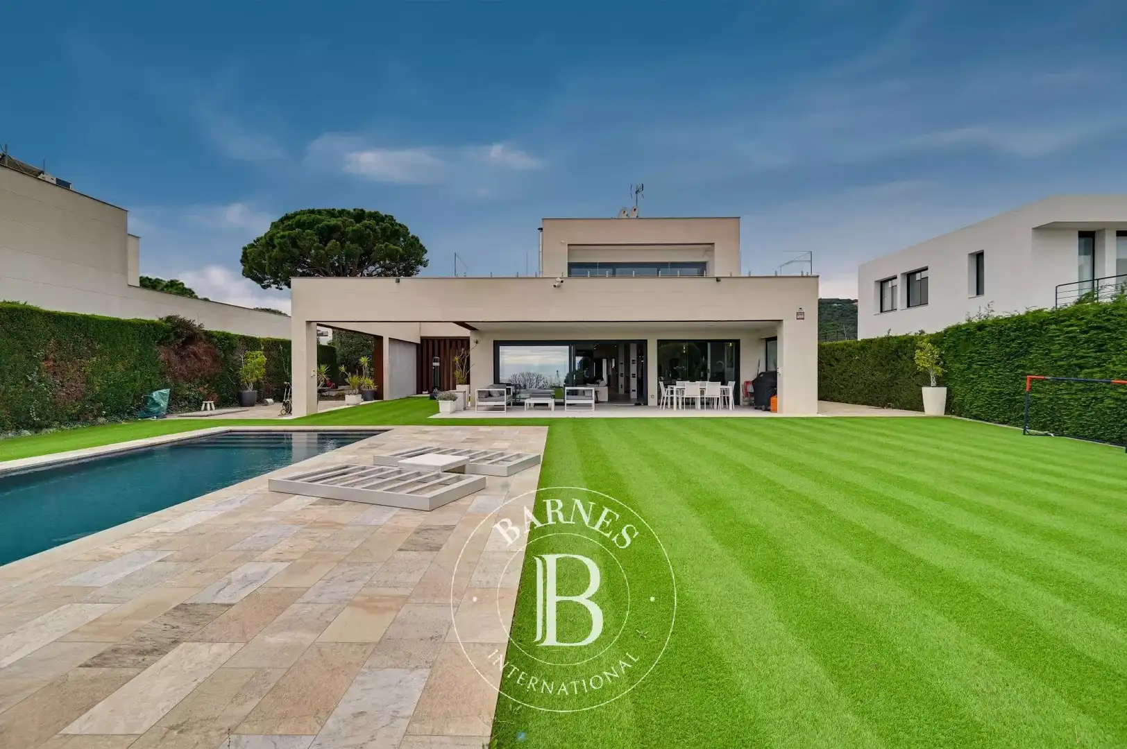 Jardí de Casa o xalet en venda en Sant Andreu de Llavaneres amb Aire condicionat, Calefacció i Piscina
