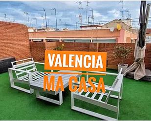 Jardí de Àtic de lloguer en  Valencia Capital amb Aire condicionat, Calefacció i Terrassa