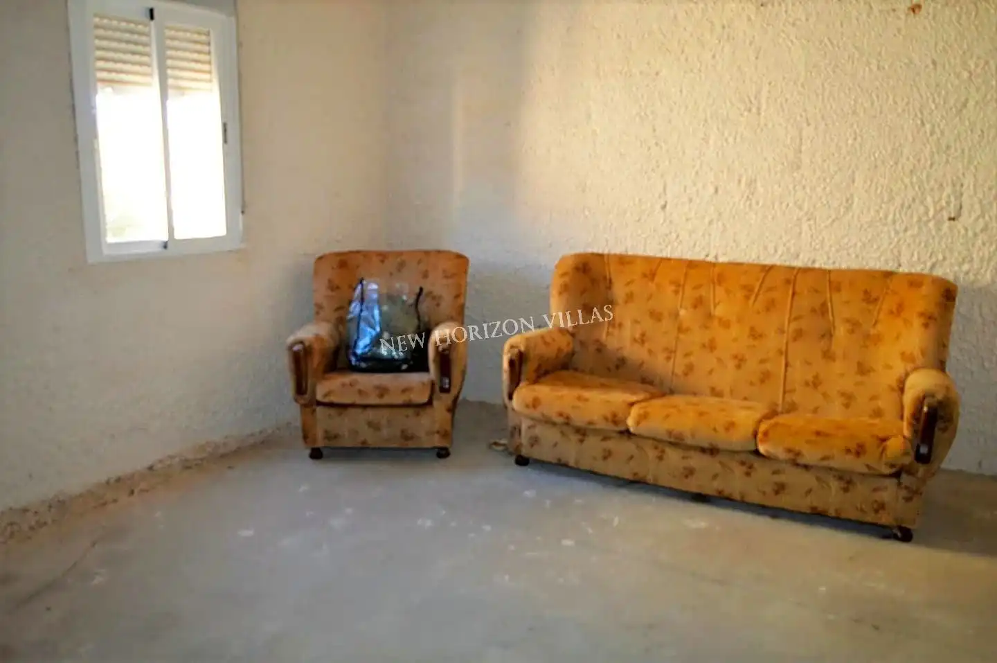 Sala d'estar de Casa o xalet en venda en Arboleas amb Calefacció, Jardí privat i Traster